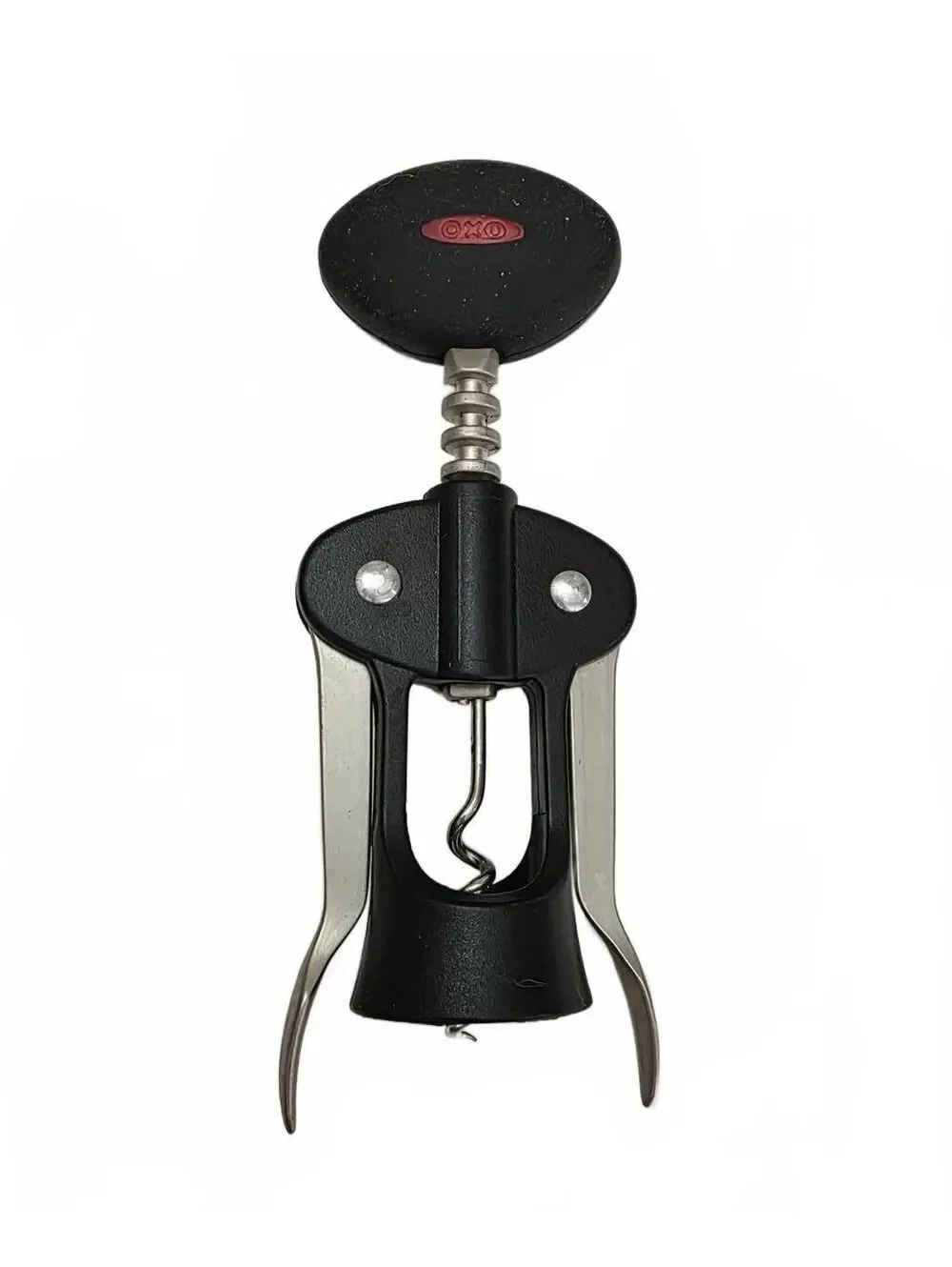 OXO SoftWorks Winged Corkscrew Wine Bottle Opener Tool Black